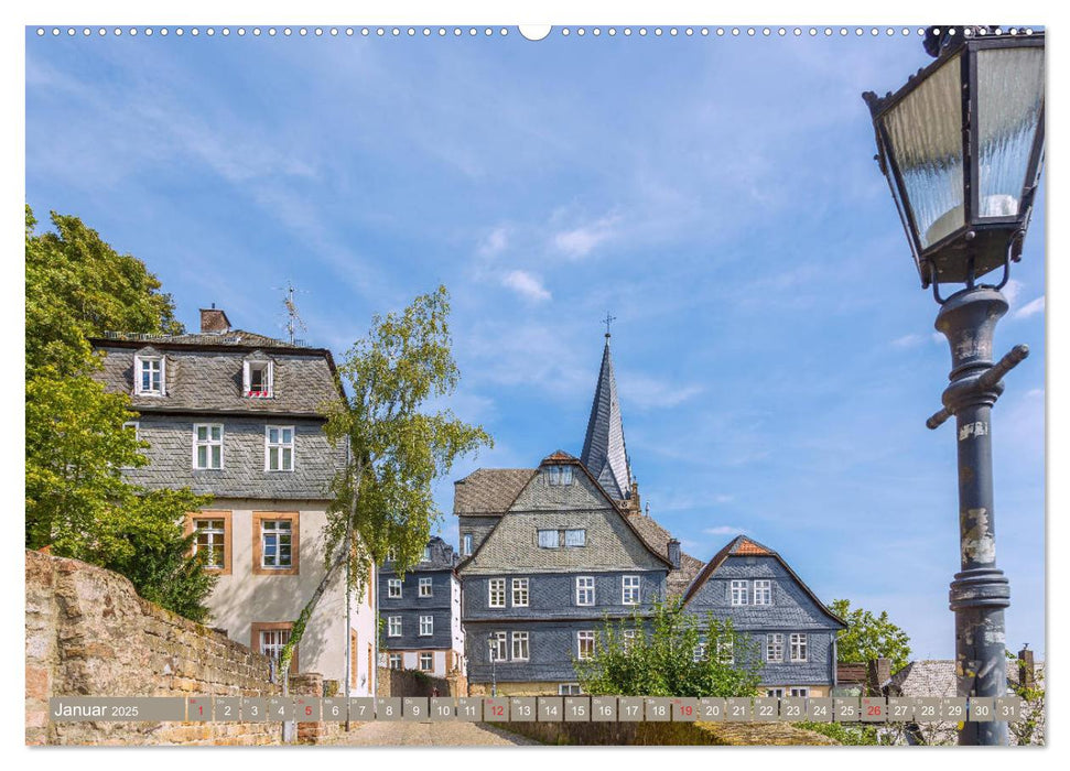 Marburg an der Lahn (CALVENDO Premium Wandkalender 2025)