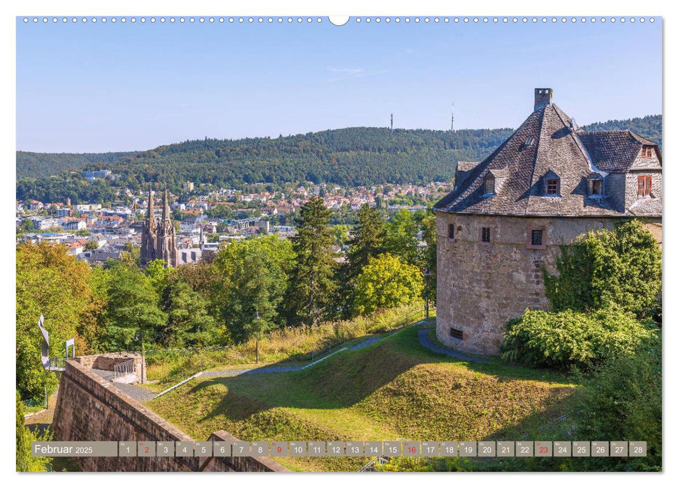 Marburg an der Lahn (CALVENDO Premium Wandkalender 2025)