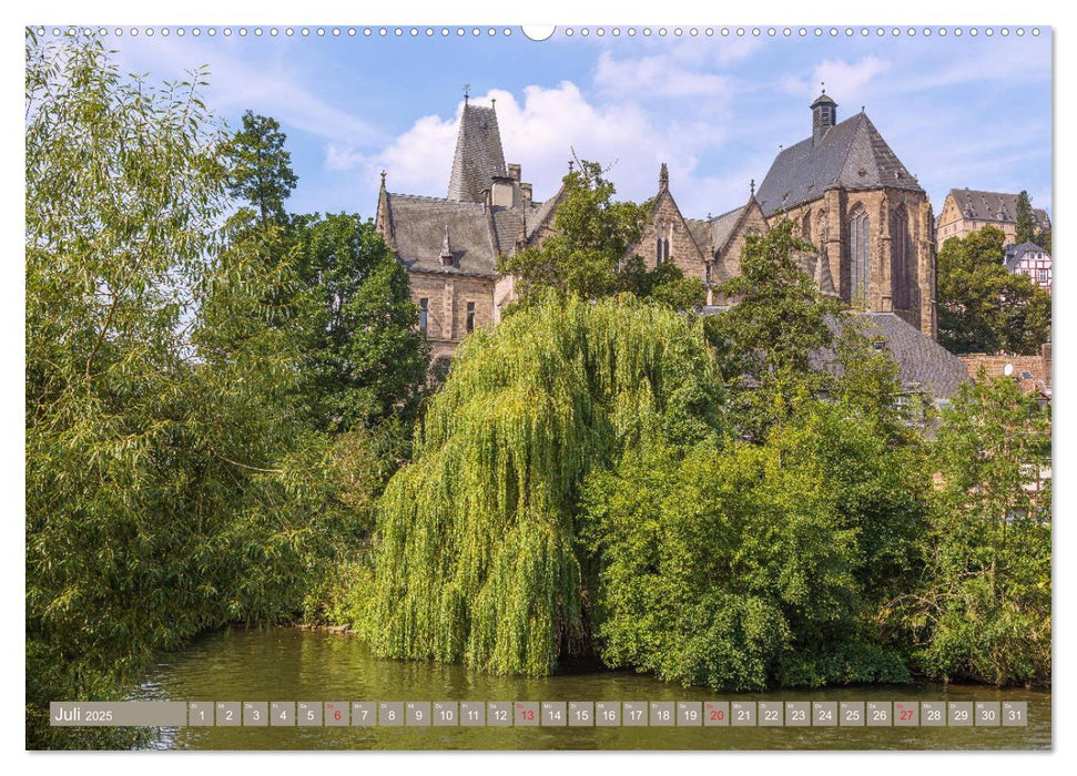 Marburg an der Lahn (CALVENDO Premium Wandkalender 2025)