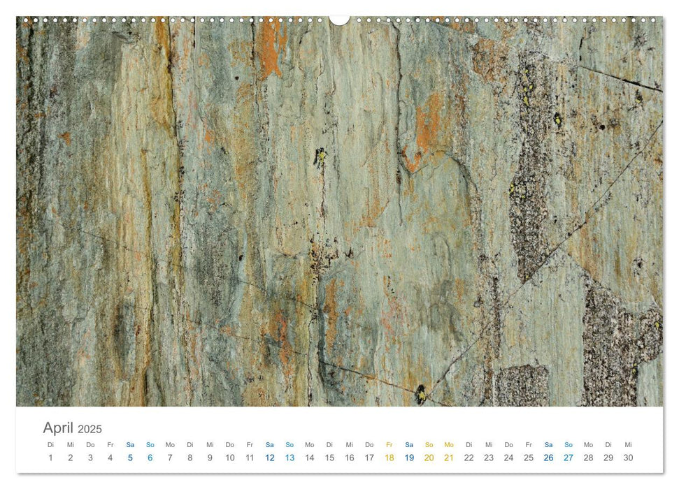 Die Natur als Künstlerin - Schönheit der Steine (CALVENDO Premium Wandkalender 2025)