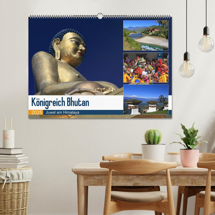 Königreich Bhutan - Juwel am Himalaya (CALVENDO Wandkalender 2025)