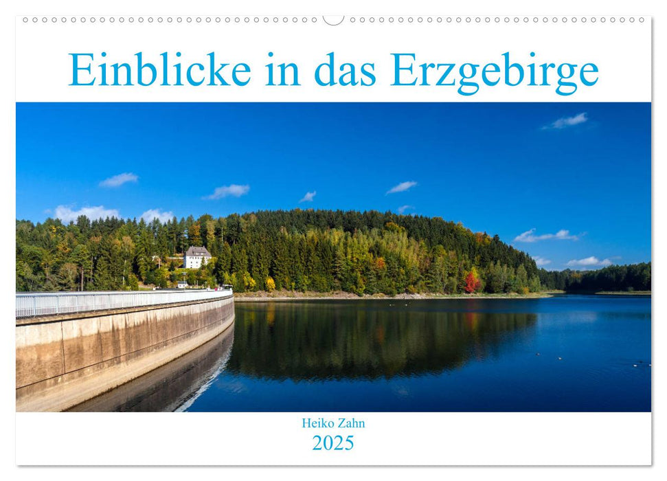 Einblicke in das Erzgebirge (CALVENDO Wandkalender 2025)