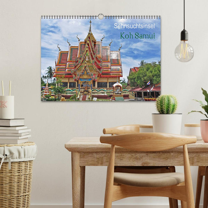 Sehnsuchtsinsel Koh Samui (CALVENDO Wandkalender 2025)