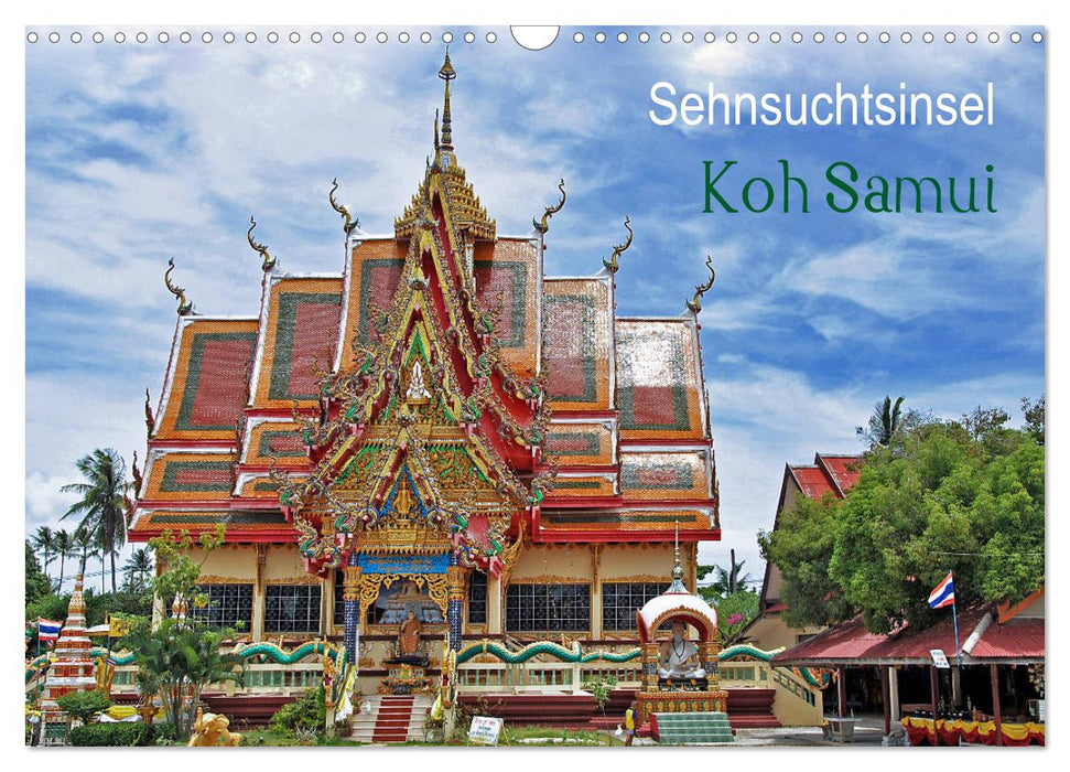 Sehnsuchtsinsel Koh Samui (CALVENDO Wandkalender 2025)