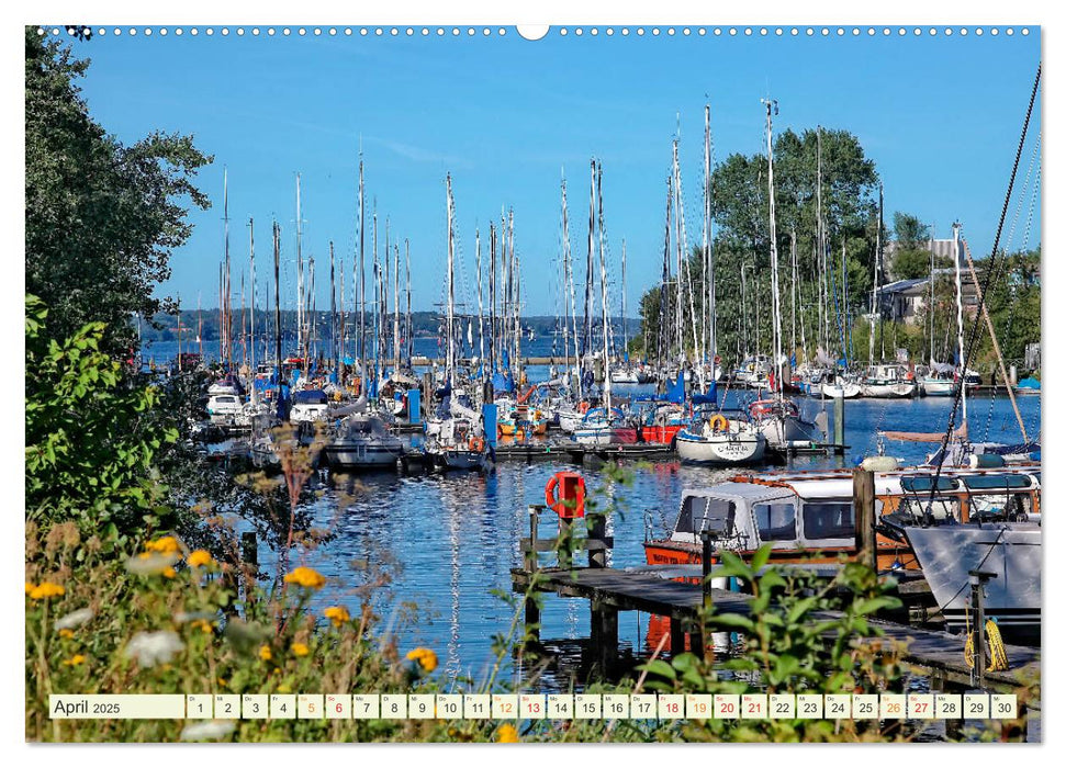 Bezauberndes Flensburg (CALVENDO Premium Wandkalender 2025)