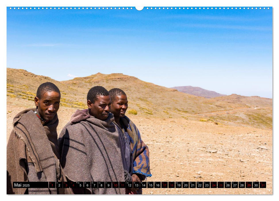 Südafrika - Lesotho (CALVENDO Premium Wandkalender 2025)