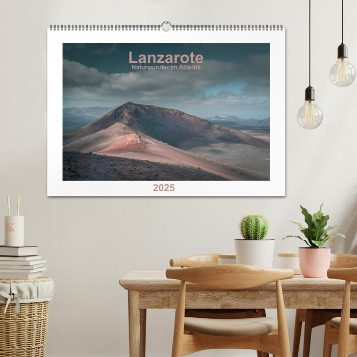 Lanzarote - Naturwunder im Atlantik (CALVENDO Wandkalender 2025)