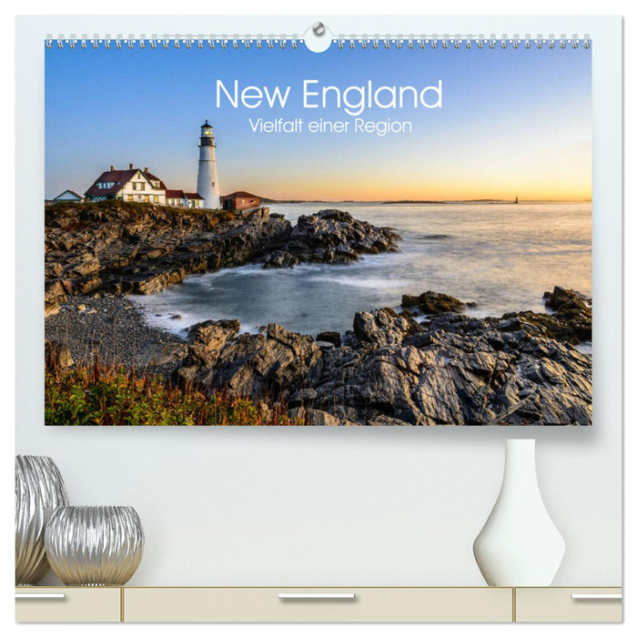 New England - Vielfalt einer Region (CALVENDO Premium Wandkalender 2025)