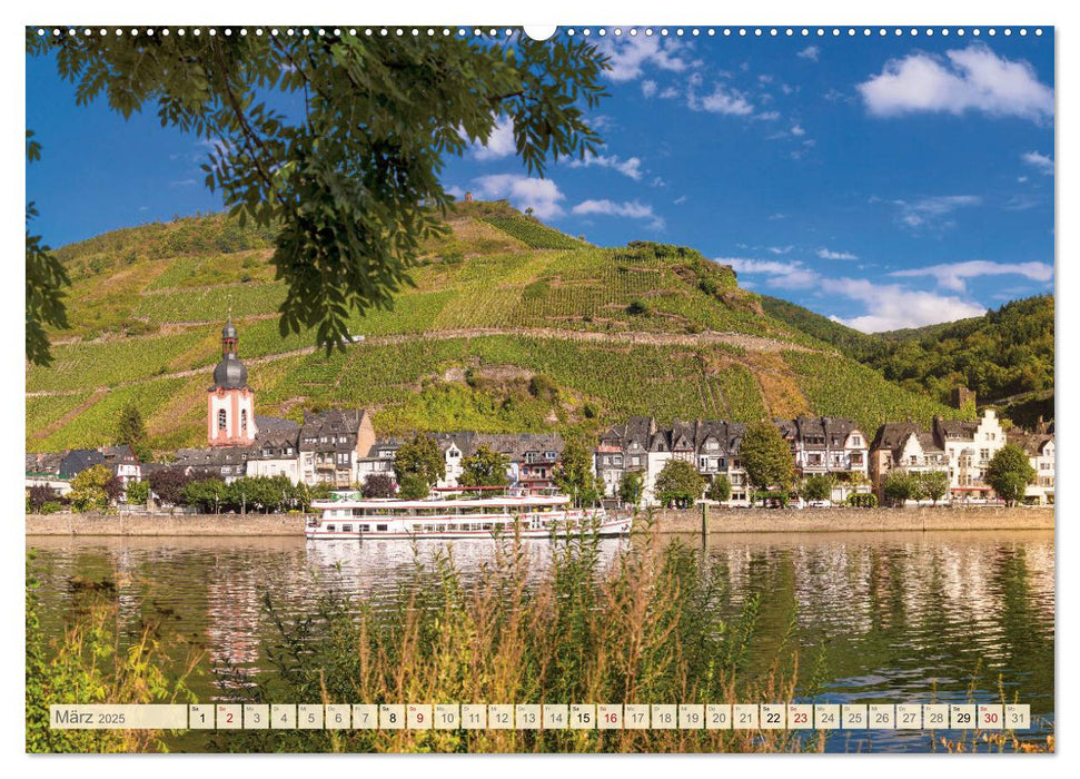 Die Mosel von Metz bis Koblenz (CALVENDO Wandkalender 2025)