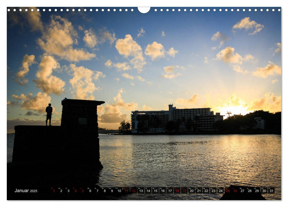 Sunsets of Hawaii (CALVENDO Wandkalender 2025)