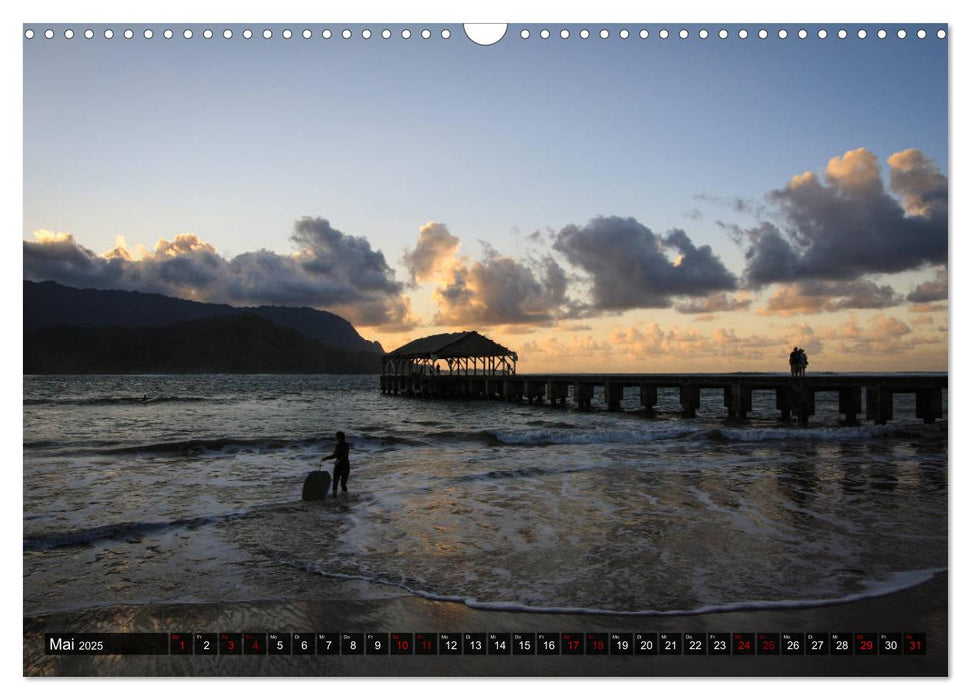 Sunsets of Hawaii (CALVENDO Wandkalender 2025)