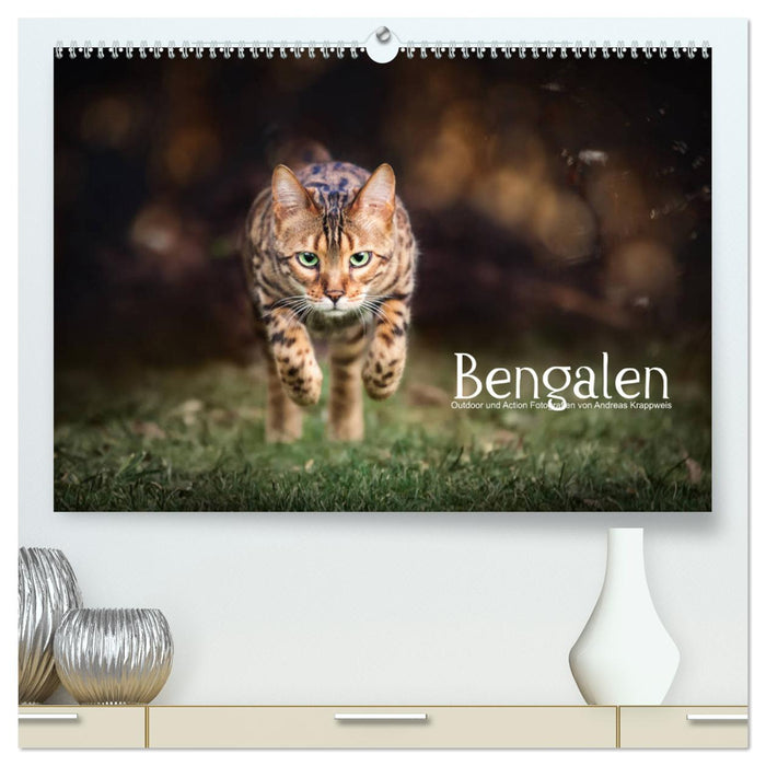 Bengalen Outdoor und Action (CALVENDO Premium Wandkalender 2025)