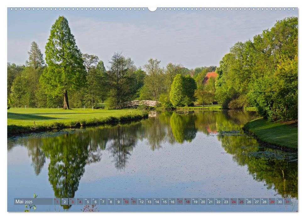 Das Steinfurter Bagno im Wandel der Jahreszeiten (CALVENDO Premium Wandkalender 2025)