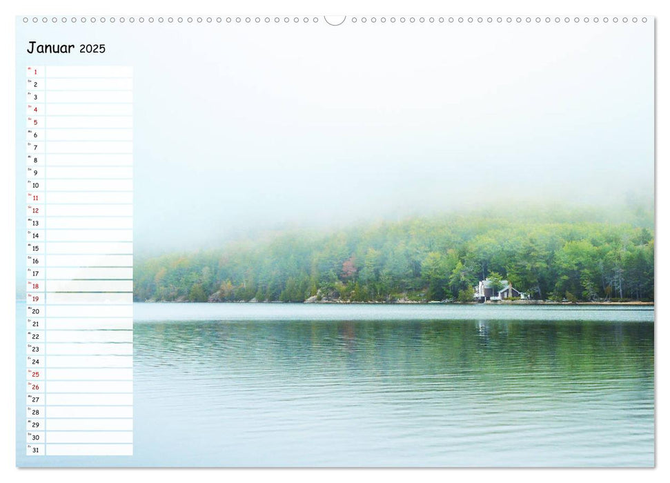 Mount Desert Island Acadia National Park und Bar Harbor (CALVENDO Premium Wandkalender 2025)