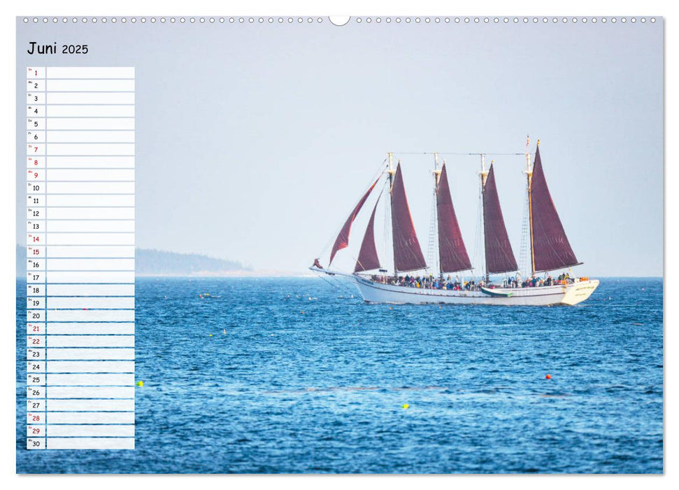 Mount Desert Island Acadia National Park und Bar Harbor (CALVENDO Premium Wandkalender 2025)