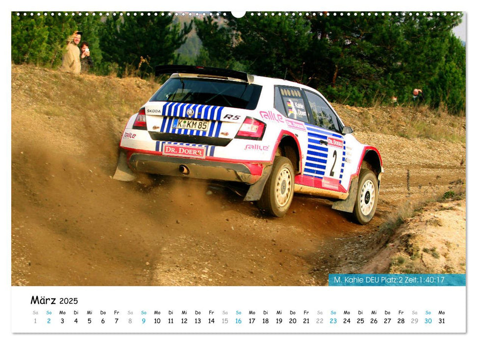 Lausitz-Rallye Kalender (CALVENDO Premium Wandkalender 2025)