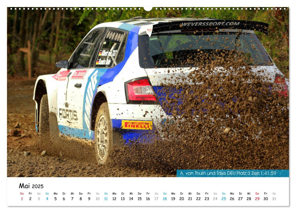 Lausitz-Rallye Kalender (CALVENDO Premium Wandkalender 2025)