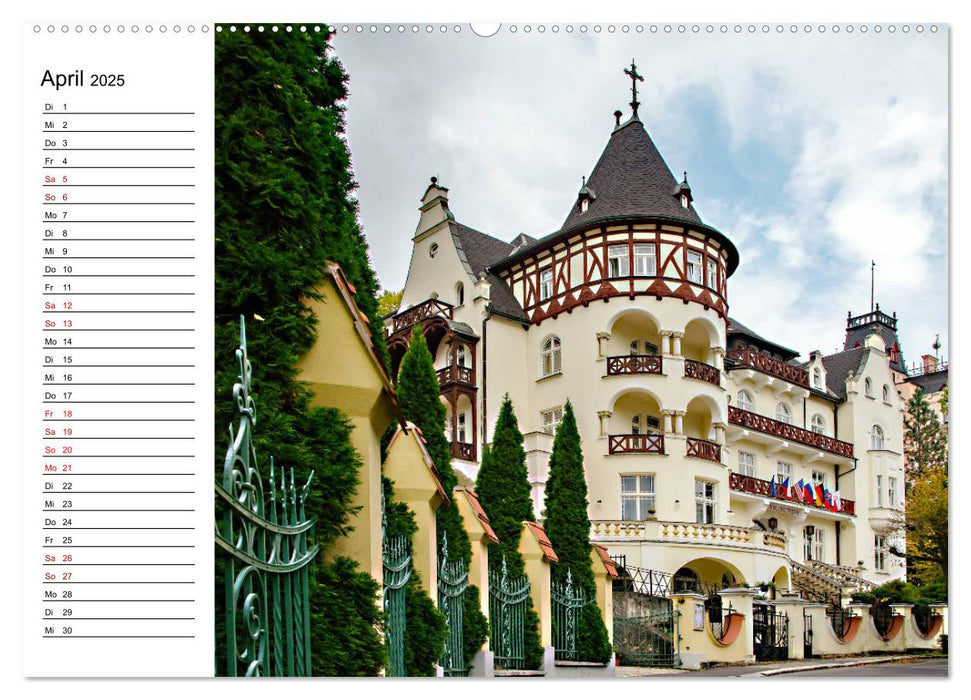 Kurort Karlsbad (CALVENDO Premium Wandkalender 2025)