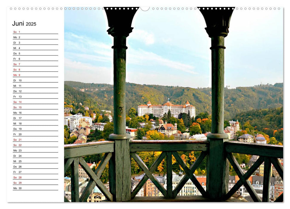 Kurort Karlsbad (CALVENDO Premium Wandkalender 2025)