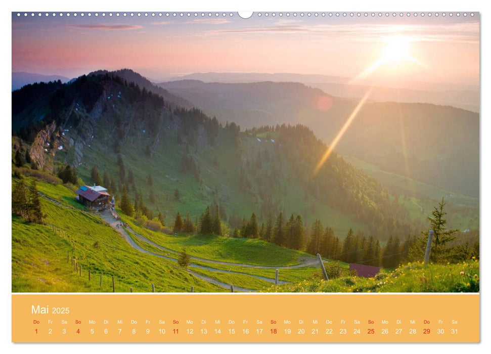 Wo das Allgäu am schönsten ist (CALVENDO Premium Wandkalender 2025)