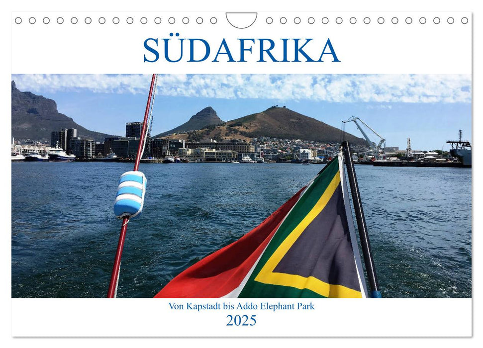 Südafrika - Von Kapstadt bis Addo Elephant Park (CALVENDO Wandkalender 2025)