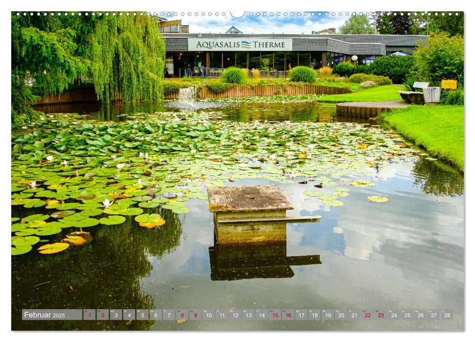 Ein Blick auf das Heilbad Bad Salzschlirf (CALVENDO Premium Wandkalender 2025)