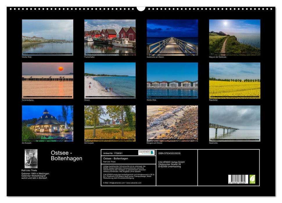 Ostsee - Boltenhagen (CALVENDO Wandkalender 2025)