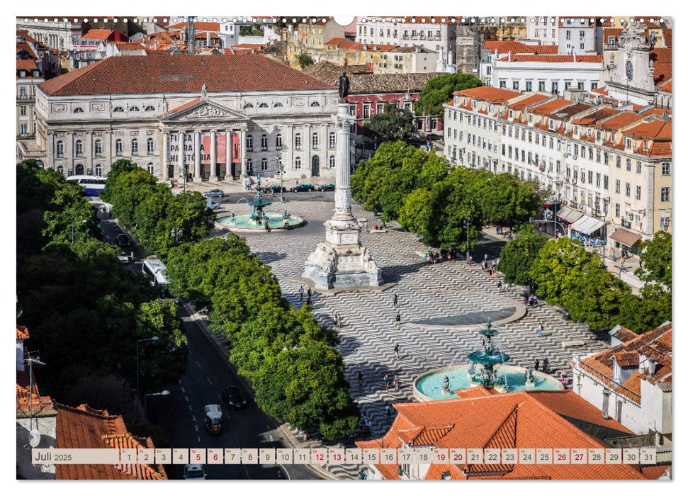 Lissabon - Traumstadt am Tejo (CALVENDO Premium Wandkalender 2025)