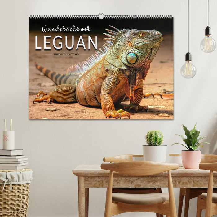 Wunderschöner Leguan (CALVENDO Wandkalender 2025)