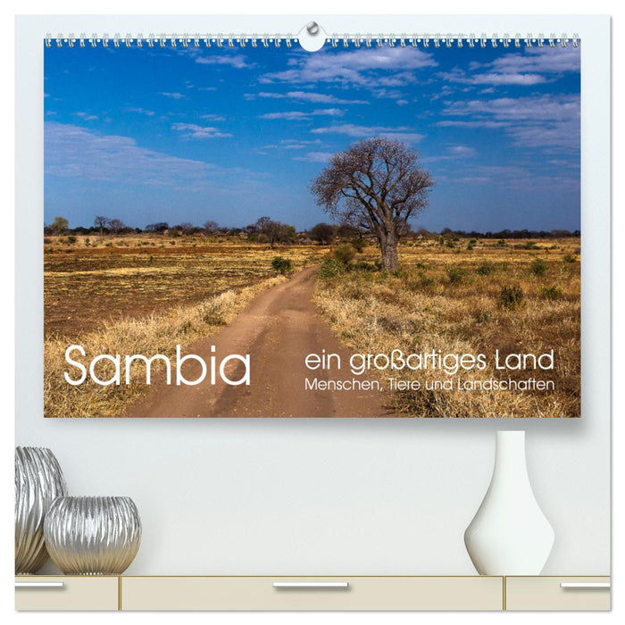 Sambia - ein großartiges Land (CALVENDO Premium Wandkalender 2025)