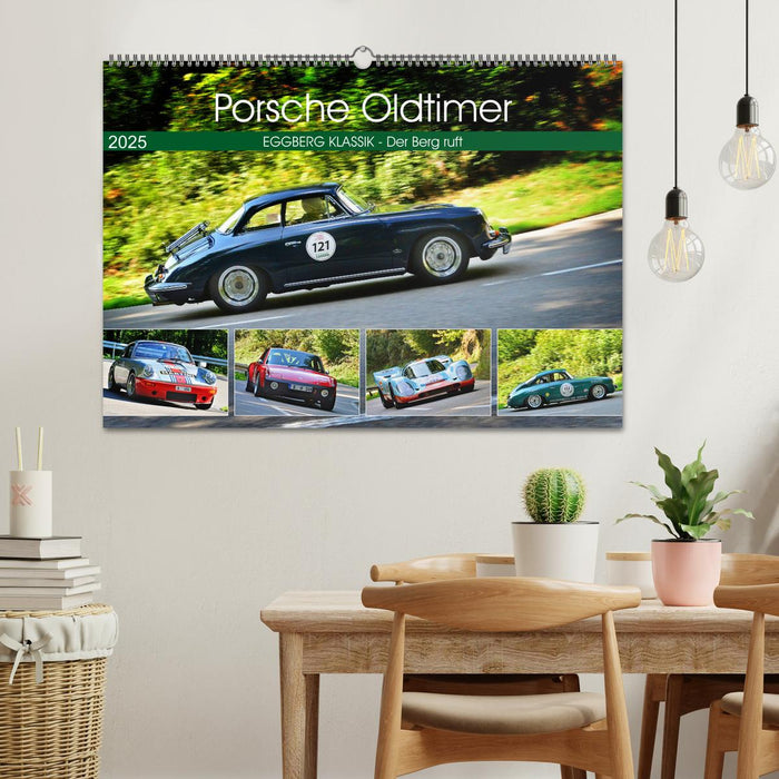 Porsche Oldtimer - EGGBERG KLASSIK - Der Berg ruft (CALVENDO Wandkalender 2025)