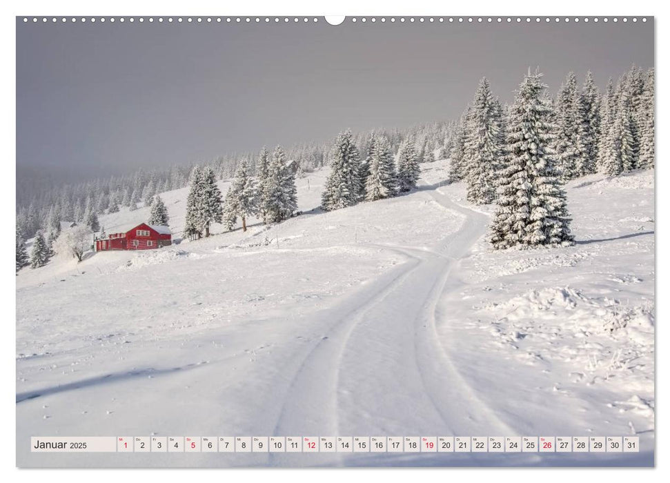 Riesengebirge - Im Land von Rübezahl (CALVENDO Wandkalender 2025)