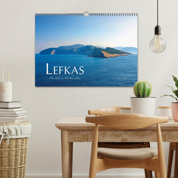 Lefkas – Die Perle im Ionischen Meer (CALVENDO Wandkalender 2025)