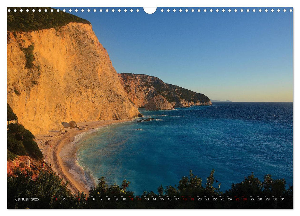 Lefkas – Die Perle im Ionischen Meer (CALVENDO Wandkalender 2025)