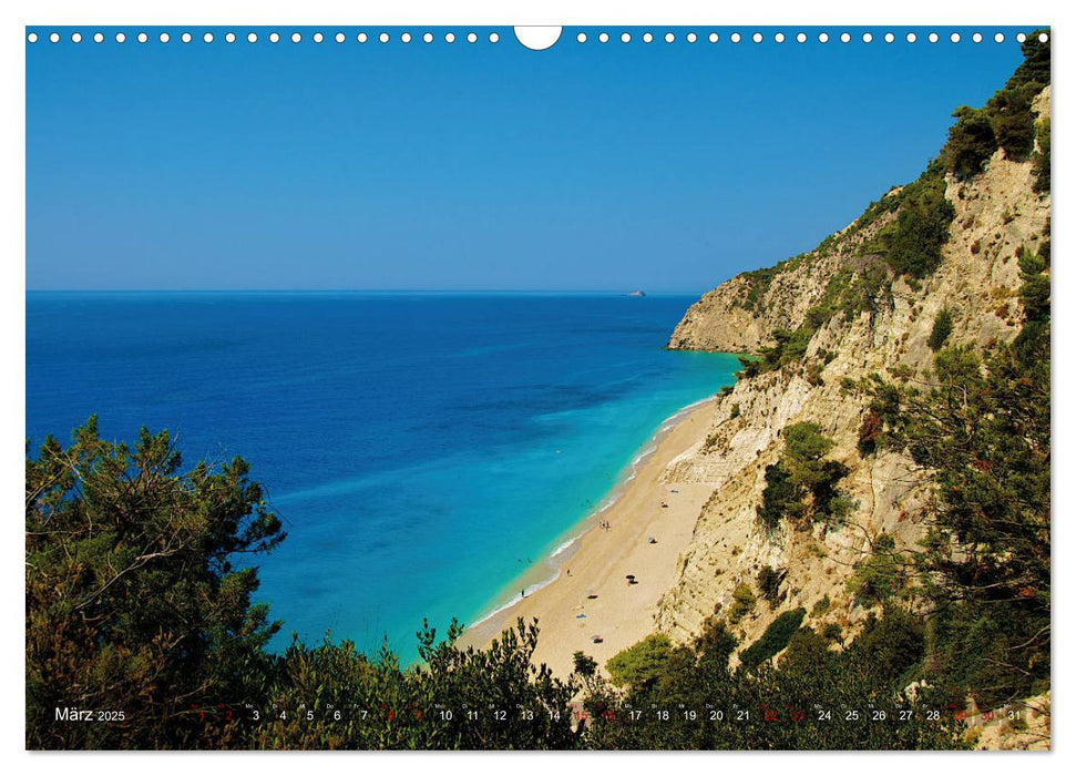 Lefkas – Die Perle im Ionischen Meer (CALVENDO Wandkalender 2025)