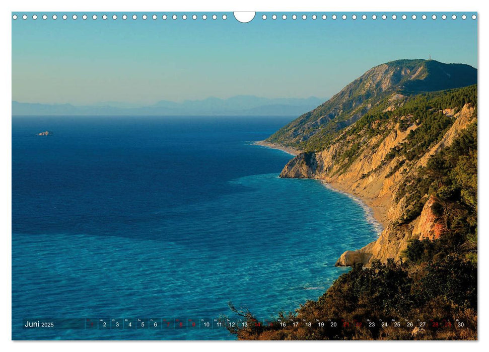 Lefkas – Die Perle im Ionischen Meer (CALVENDO Wandkalender 2025)