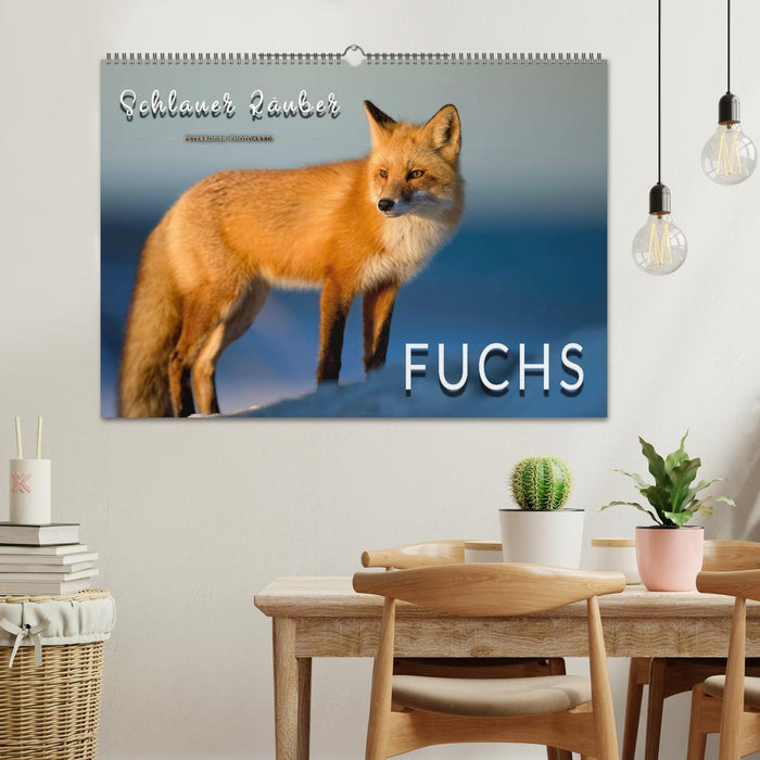 Fuchs - schlauer Räuber (CALVENDO Wandkalender 2025)