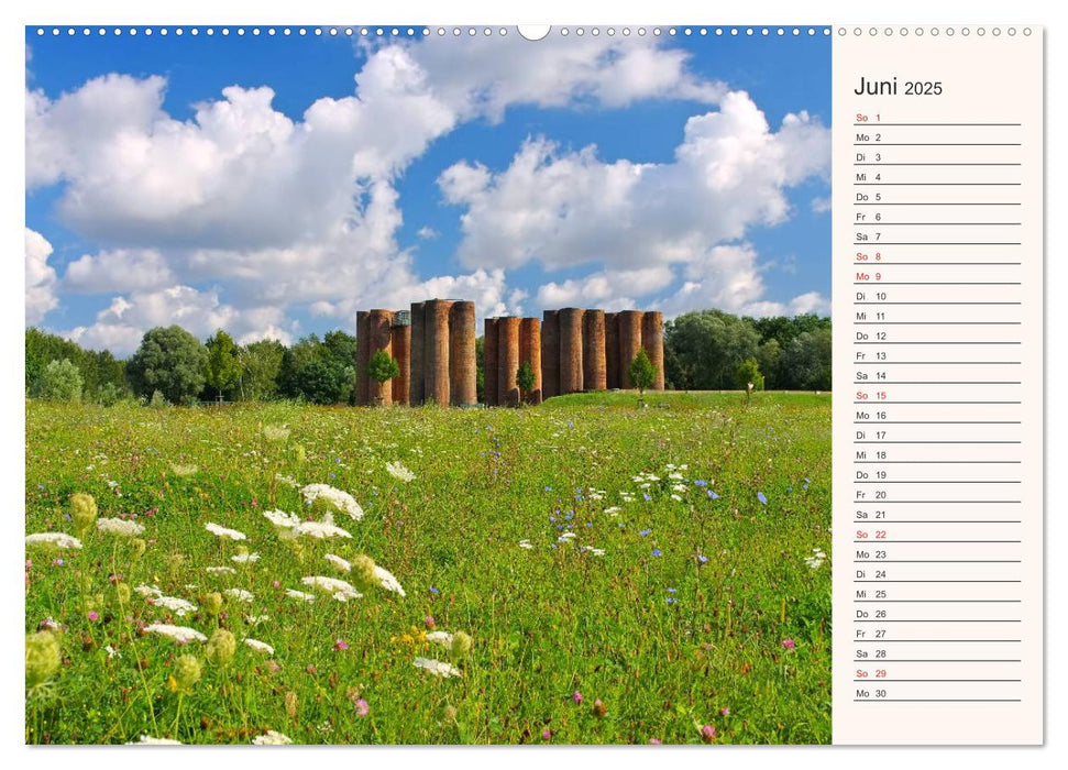 Lausitzer Seenland - Junge Urlaubsregion mit einzigartiger Wasserlandschaft (CALVENDO Premium Wandkalender 2025)