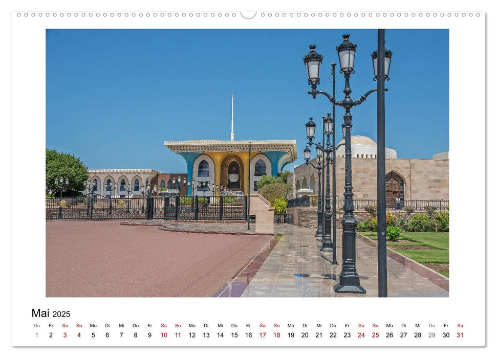 Sagenhafter Oman (CALVENDO Premium Wandkalender 2025)