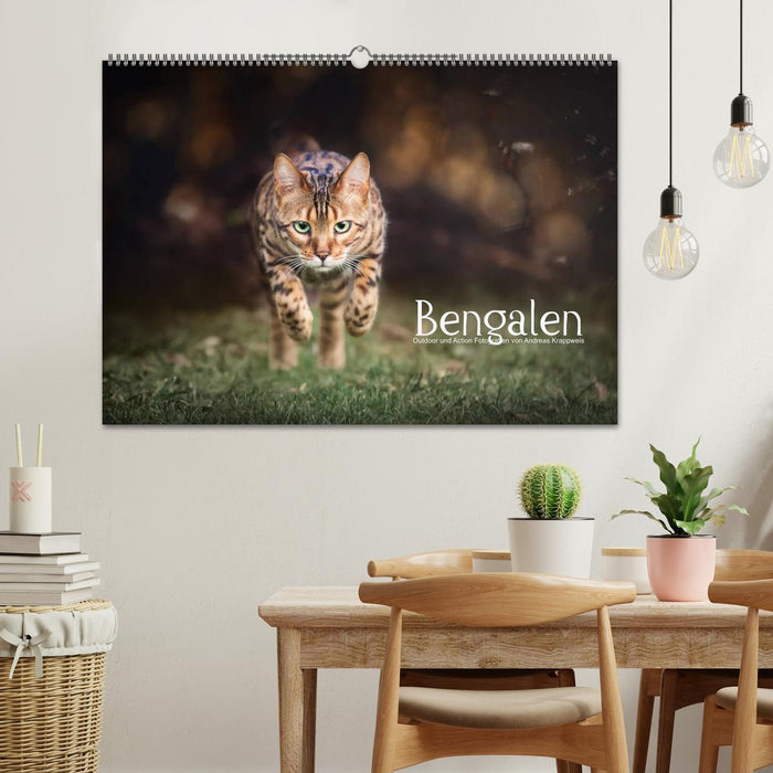 Bengalen Outdoor und Action (CALVENDO Wandkalender 2025)