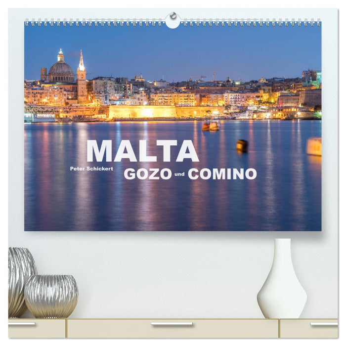 Malta - Gozo und Comino (CALVENDO Premium Wandkalender 2025)