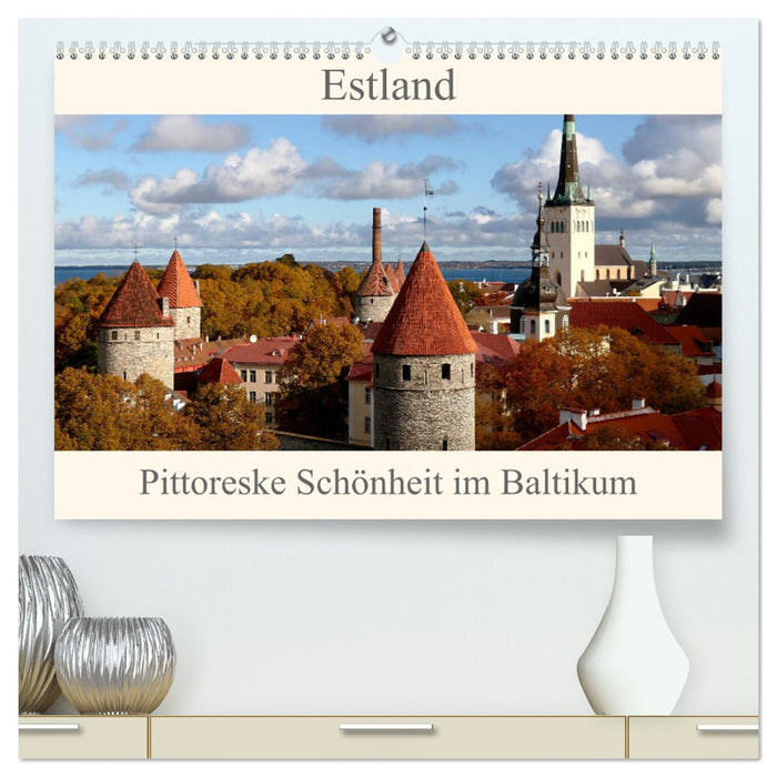 Estland - Pittoreske Schönheit im Baltikum (CALVENDO Premium Wandkalender 2025)