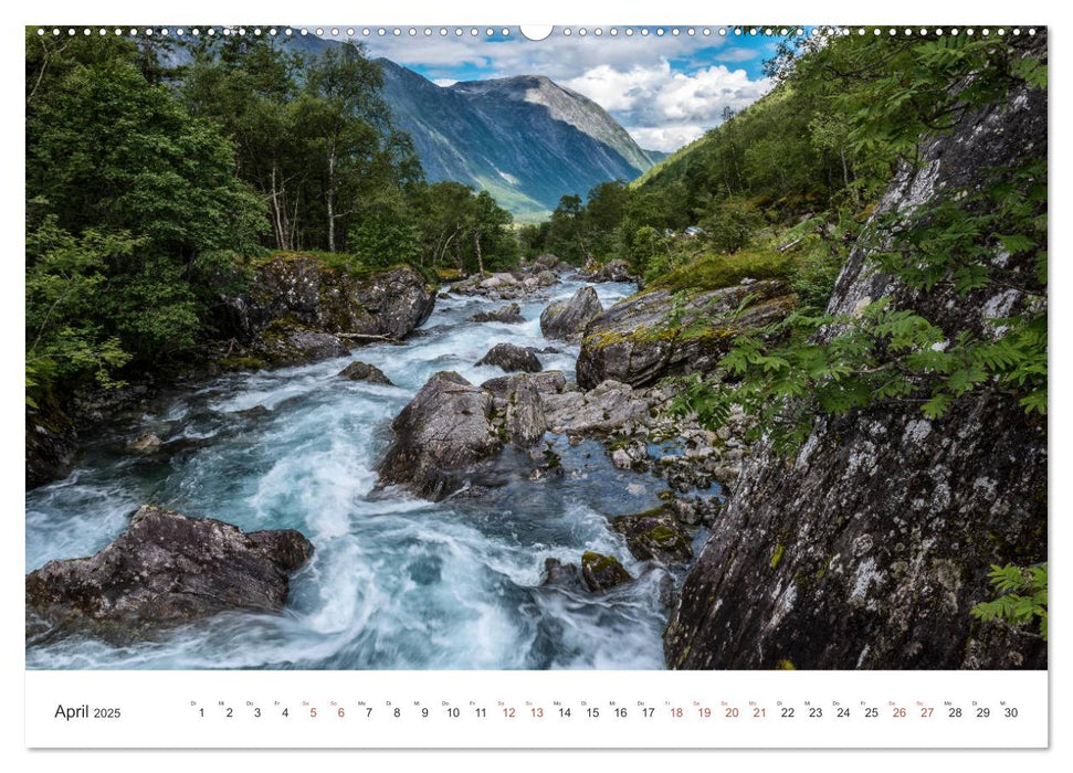 Nordland – Die Weite Skandinaviens (CALVENDO Premium Wandkalender 2025)