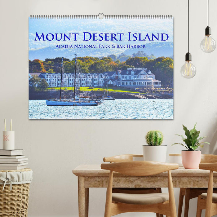 Mount Desert Island Acadia National Park und Bar Harbor (CALVENDO Wandkalender 2025)