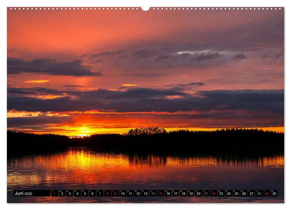 Südliches Finnland (CALVENDO Premium Wandkalender 2025)