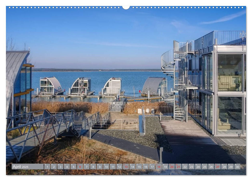 Lausitzer Seenland - Junge Urlaubsregion mit einzigartiger Wasserlandschaft (CALVENDO Wandkalender 2025)