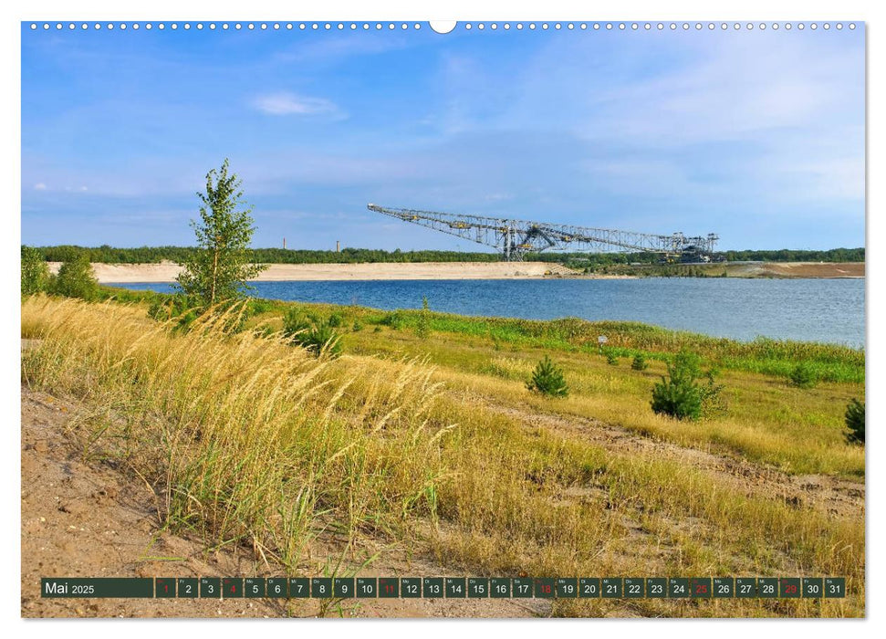 Lausitzer Seenland - Junge Urlaubsregion mit einzigartiger Wasserlandschaft (CALVENDO Wandkalender 2025)