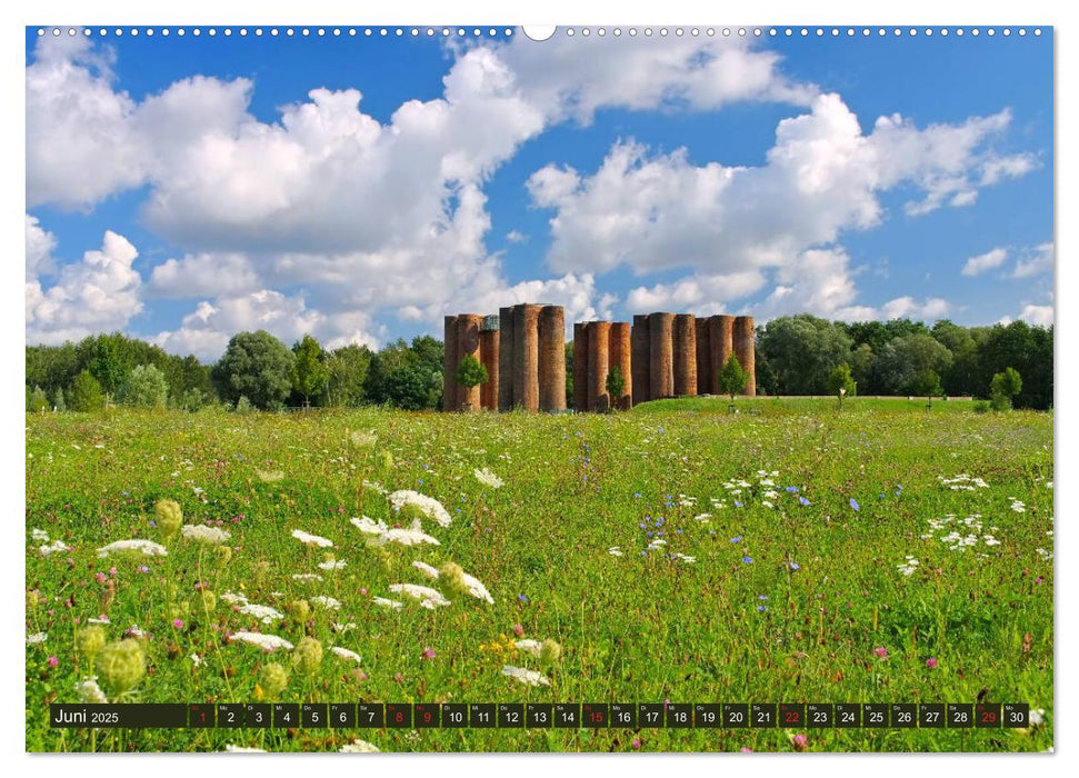 Lausitzer Seenland - Junge Urlaubsregion mit einzigartiger Wasserlandschaft (CALVENDO Wandkalender 2025)