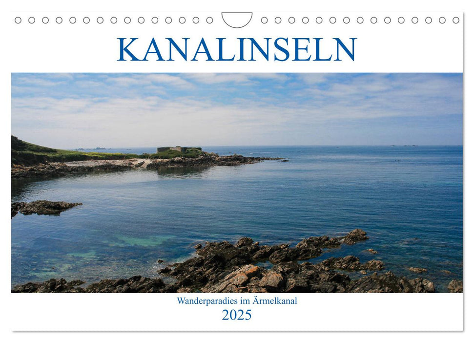 Kanalinseln - Wanderparadies im Ärmelkanal (CALVENDO Wandkalender 2025)