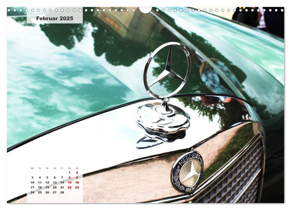 Mercedes Edel & Fein (CALVENDO Wandkalender 2025)